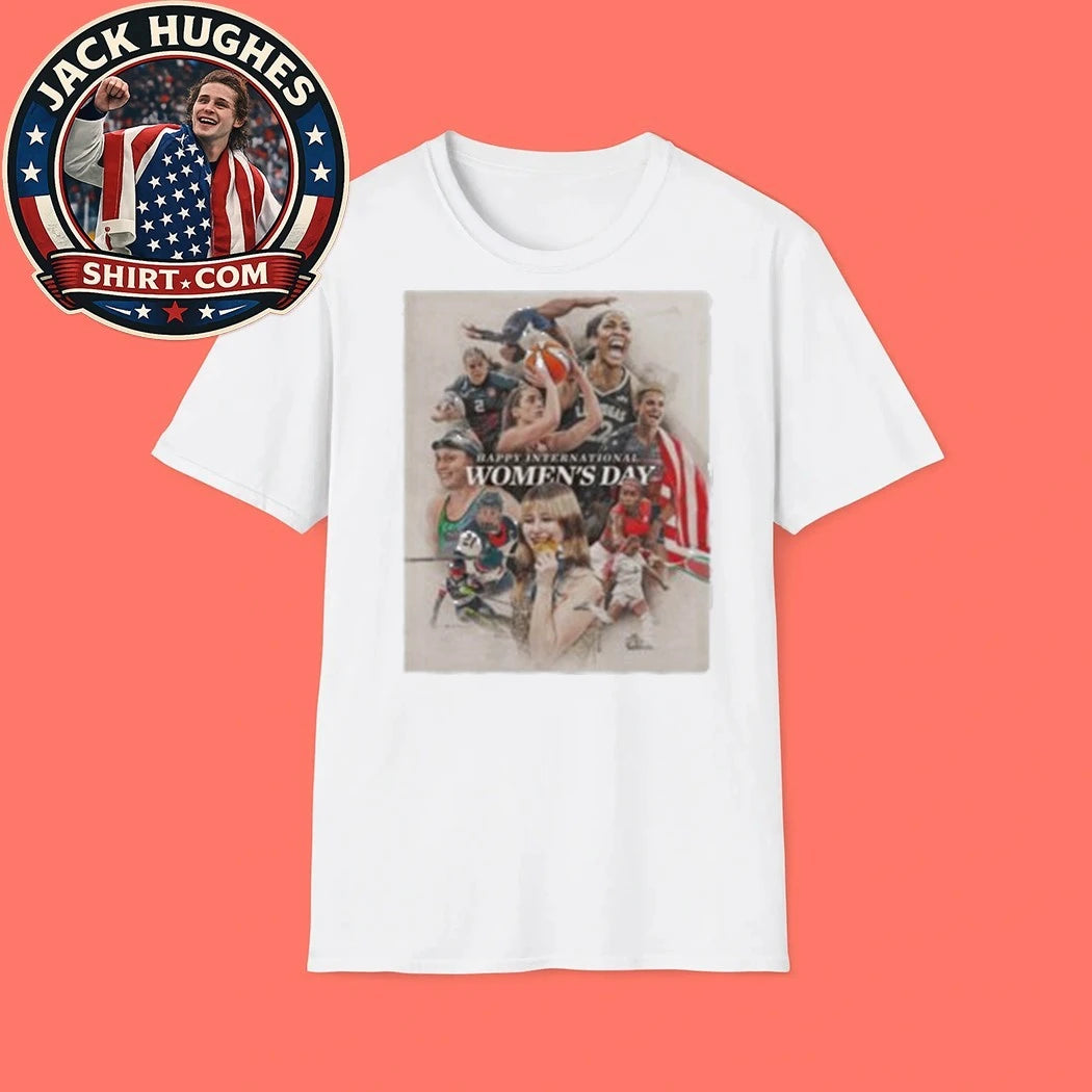 Happy International Women’s Day Us Olympics 2026 T-Shirt