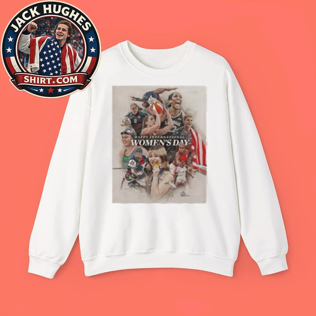 Happy International Women’s Day Us Olympics 2026 T-Shirt