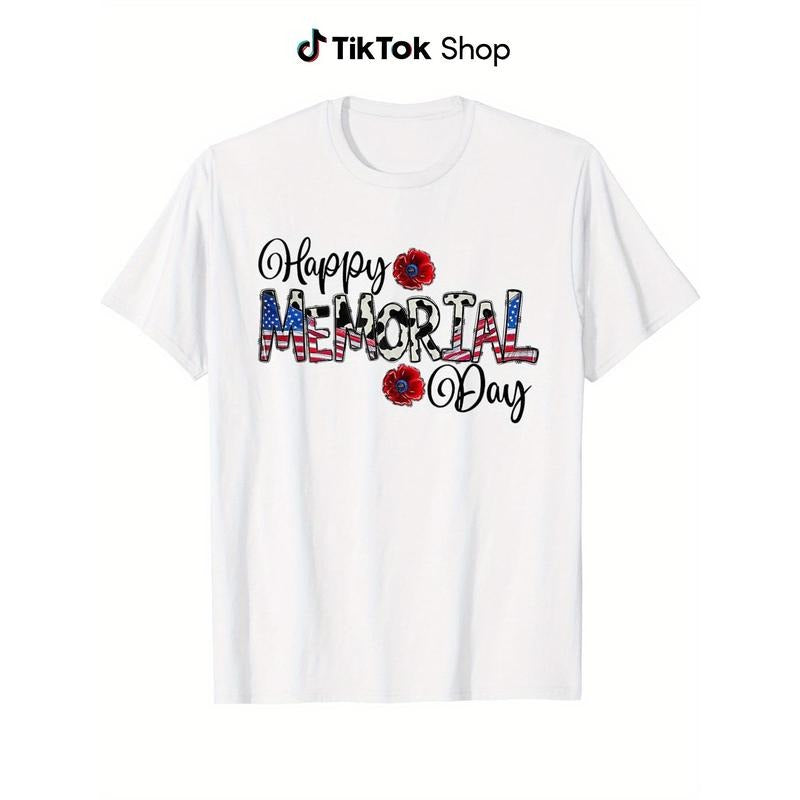 Happy Memorial Day Flower Leopard USA Patriotic Womens Girls T-Shirt Hoodie, Sweatshirt | HypeCrazeTee.com