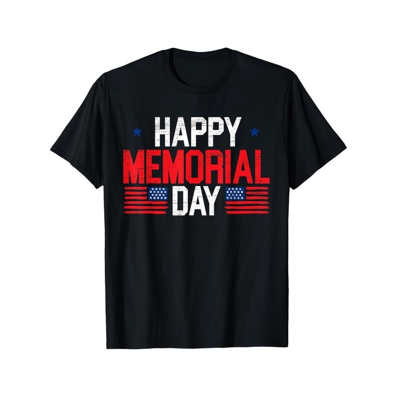 Happy Memorial Day USA Flag American Patriotic Armed Forces T-Shirt Hoodie, Sweatshirt | HypeCrazeTee.com