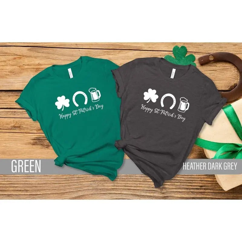 Happy St Patrick's Day Shirt, Irish Shirt, Shamrock Shirt, St Patrick's Day Shirt for family, Ireland Shirt, Saint...