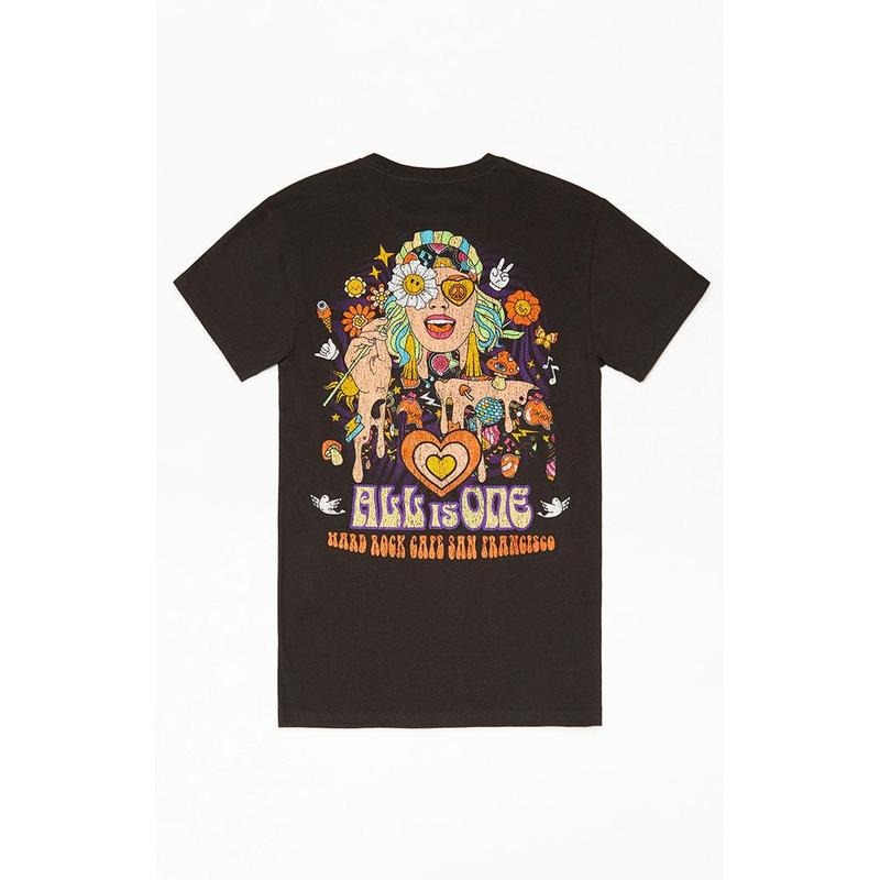 Hard Rock Cafe Men's Love All Serve All San Francisco T-Shirt - Multicolor Hoodie, Sweatshirt | HypeCrazeTee.com