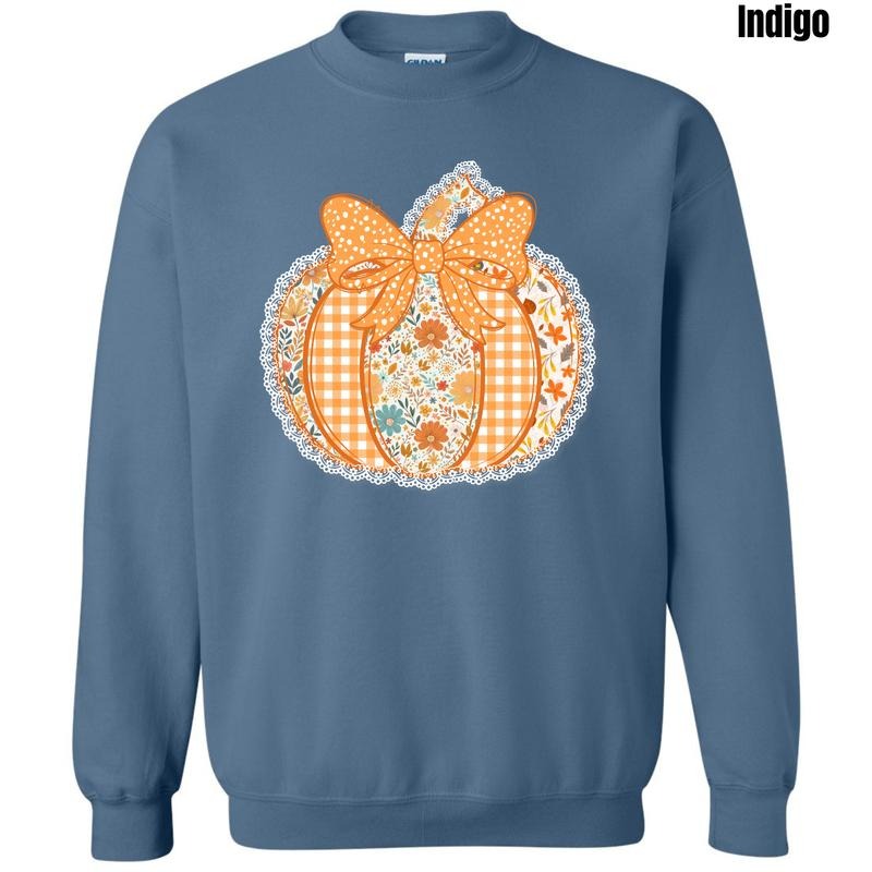 Harvest Floral Pumpkin Sweatshirt 'NLB' T-Shirts, Hoodie | HypeCrazeTee.com