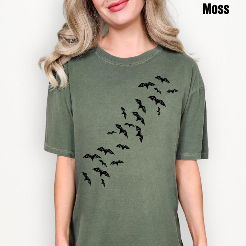 Haunted Bat House Comfort Colors T-Shirt 'NLB' Hoodie, Sweatshirt | HypeCrazeTee.com