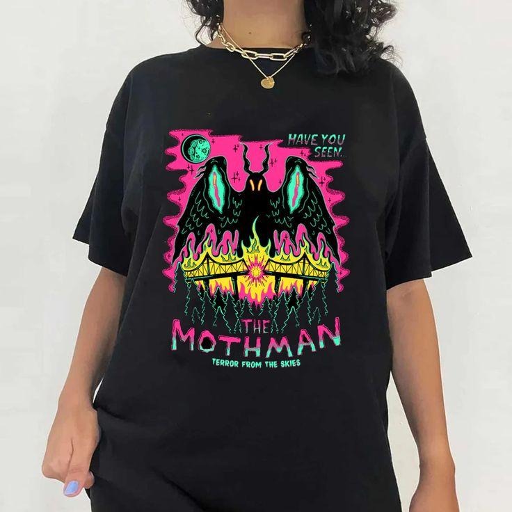 Have You Seen Mothman Shirt Horror Movie Shirt Horror Movie Characters Shirt T-Shirts, Hoodie, Sweatshirt