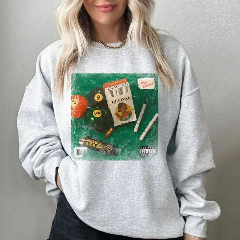 Have a Nice Day Album By Treaty Oak Revival Sweatshirt T-Shirts, Hoodie | HypeCrazeTee.com
