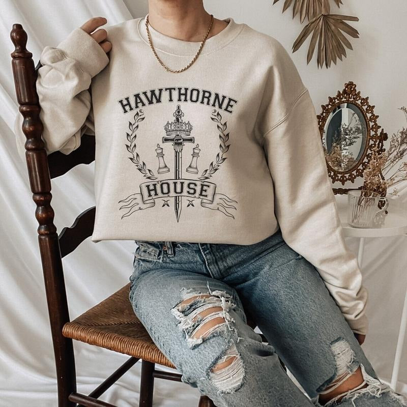 Hawthorne House Inheritance Games Classic Literature Jennifer Lynn Barnes Book Lover House Seven Gables Womenswear Shirt T-Shirts, Hoodie, Sweatshirt