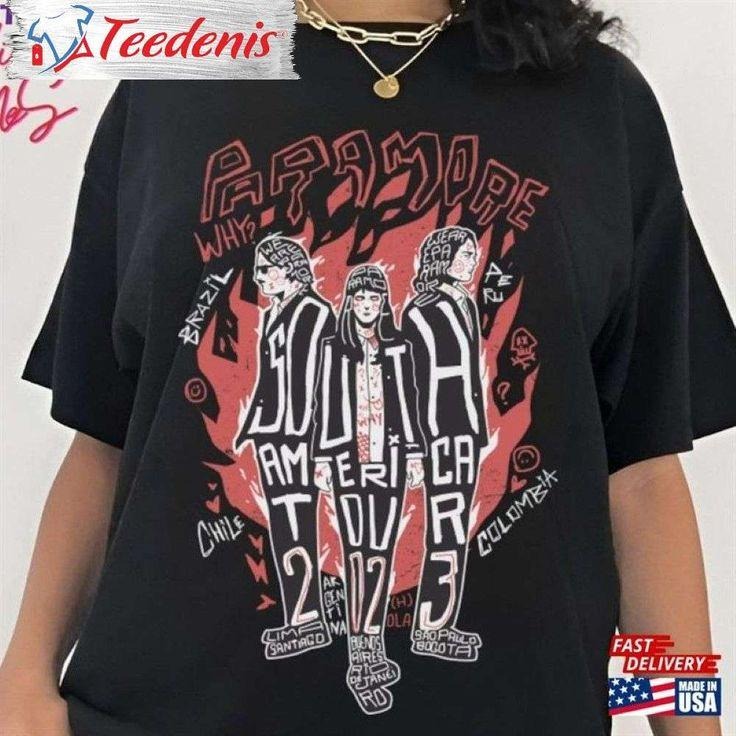 Hayley Williams Vintage Paramore Rock Band 2023 Tour Shirt Classic Unisex Brand New Eyes Hoodie, Sweatshirt