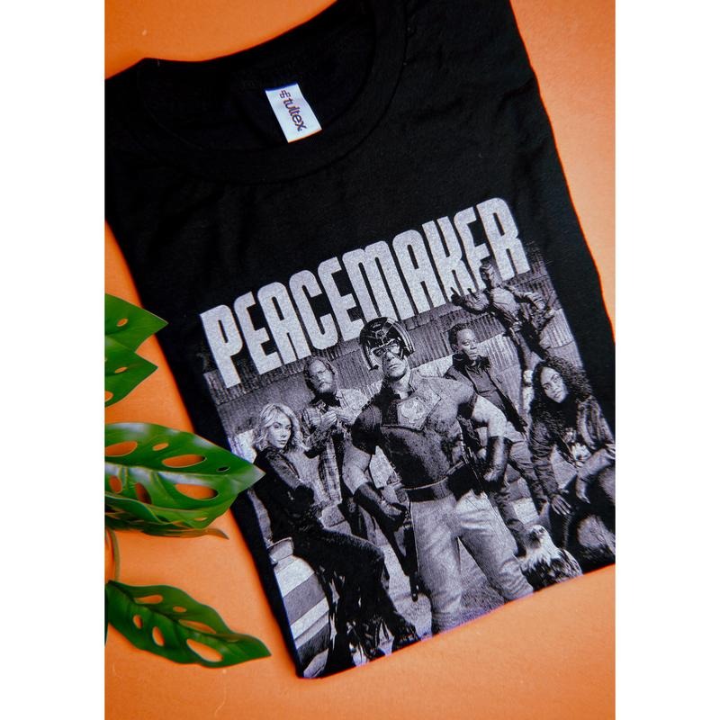 Peacemaker cast ensemble shirt  / He Made Vow of Peace Shirt, unisex soft style shirt. Hoodie, Sweatshirt | HypeCrazeTee.com