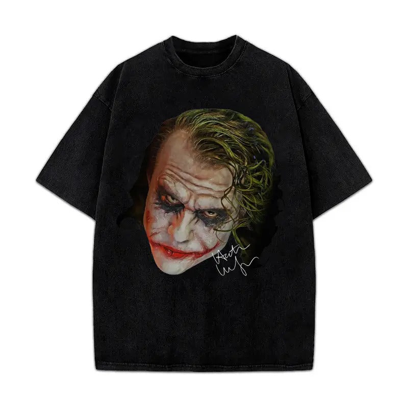 Heath Ledger Tribute Classic Movie Big Head Vintage Portrait Style T-Shirt Hoodie, Sweatshirt | HypeCrazeTee.com