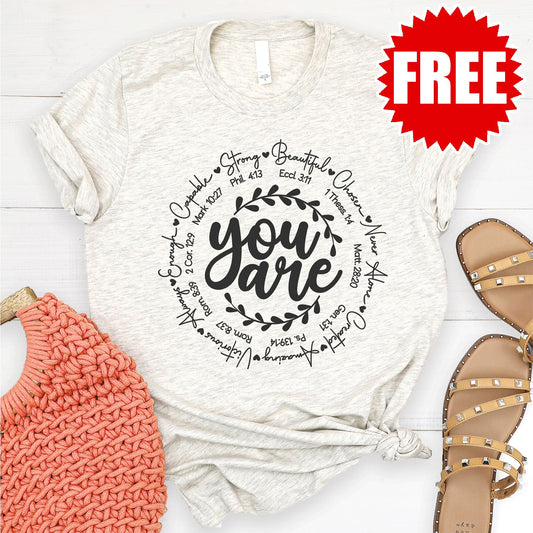 You Are Tee - Heather Oatmeal Style001