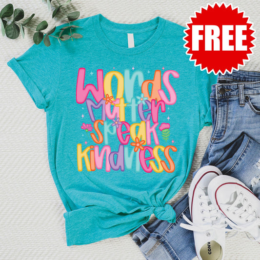 Words Matter Tee - Heather Jade - 0