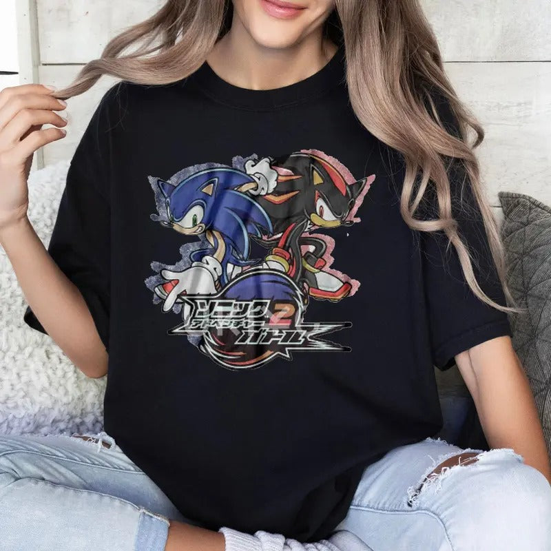 Hedgehog Shadow T-shirt, Japanese Anime Hero, Anime Manga Shirt Hoodie, Sweatshirt | HypeCrazeTee.com