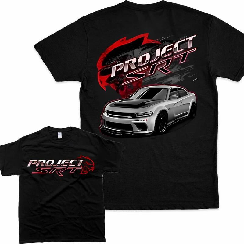 Hellcat SRT T-Shirt Graphic Car Design Tee Unisex Casual Hoodie, Sweatshirt | HypeCrazeTee.com
