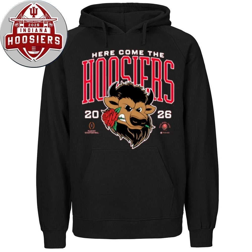 Here Come The Hoosiers Mascot 2026 Tee Shirt
