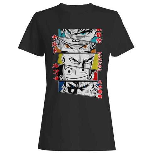 Hero Eyes Anime Women's T-Shirt Tee