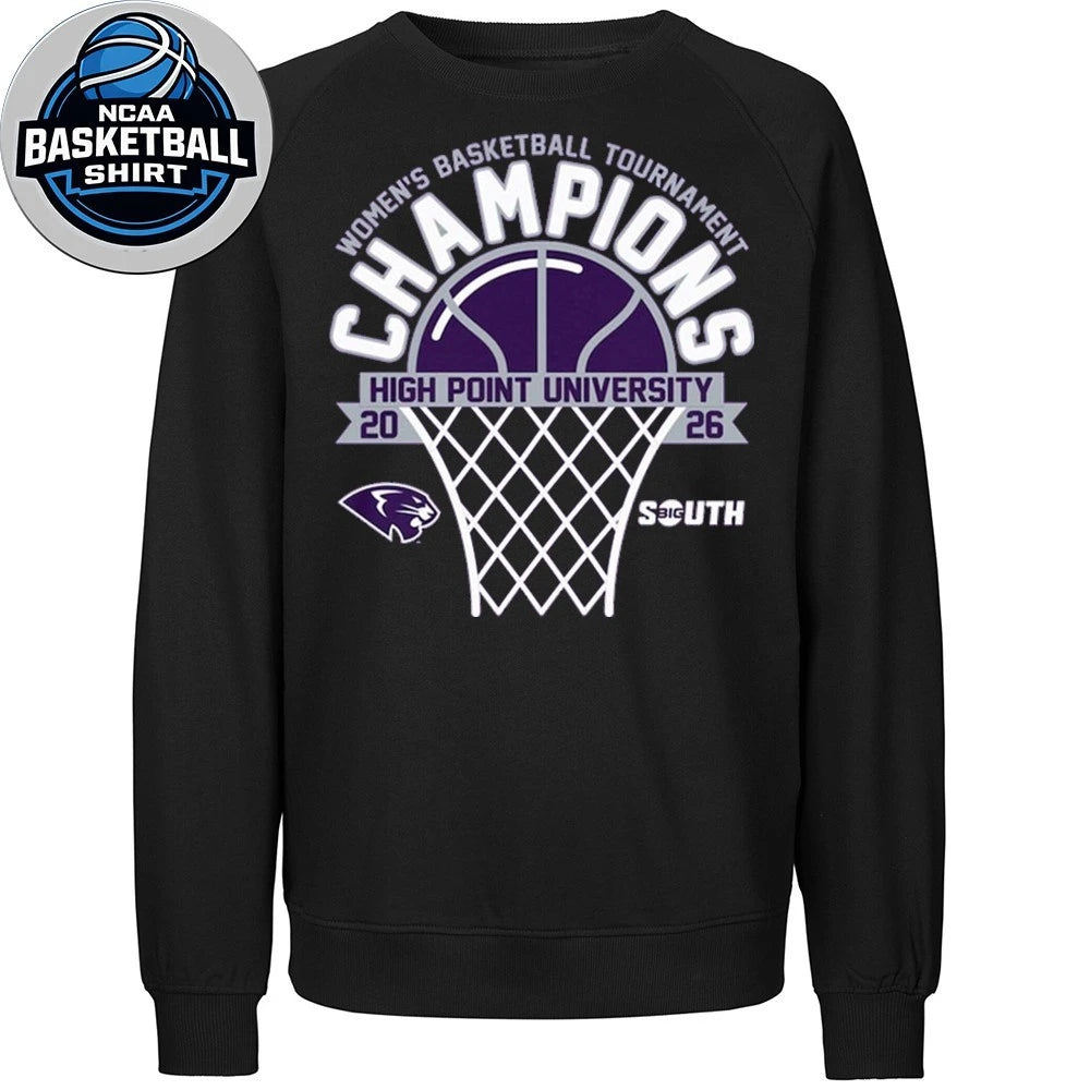 High Point Panthers Are 2026 Big South Women’s Basketball Tournament Champions Logo Shirt