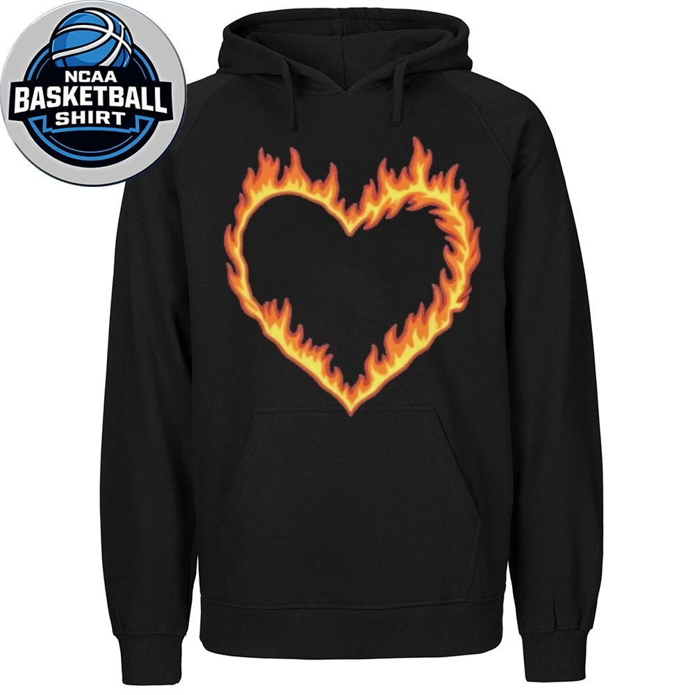 High Potential Morgan Croft Flame Heart Graphic Shirt