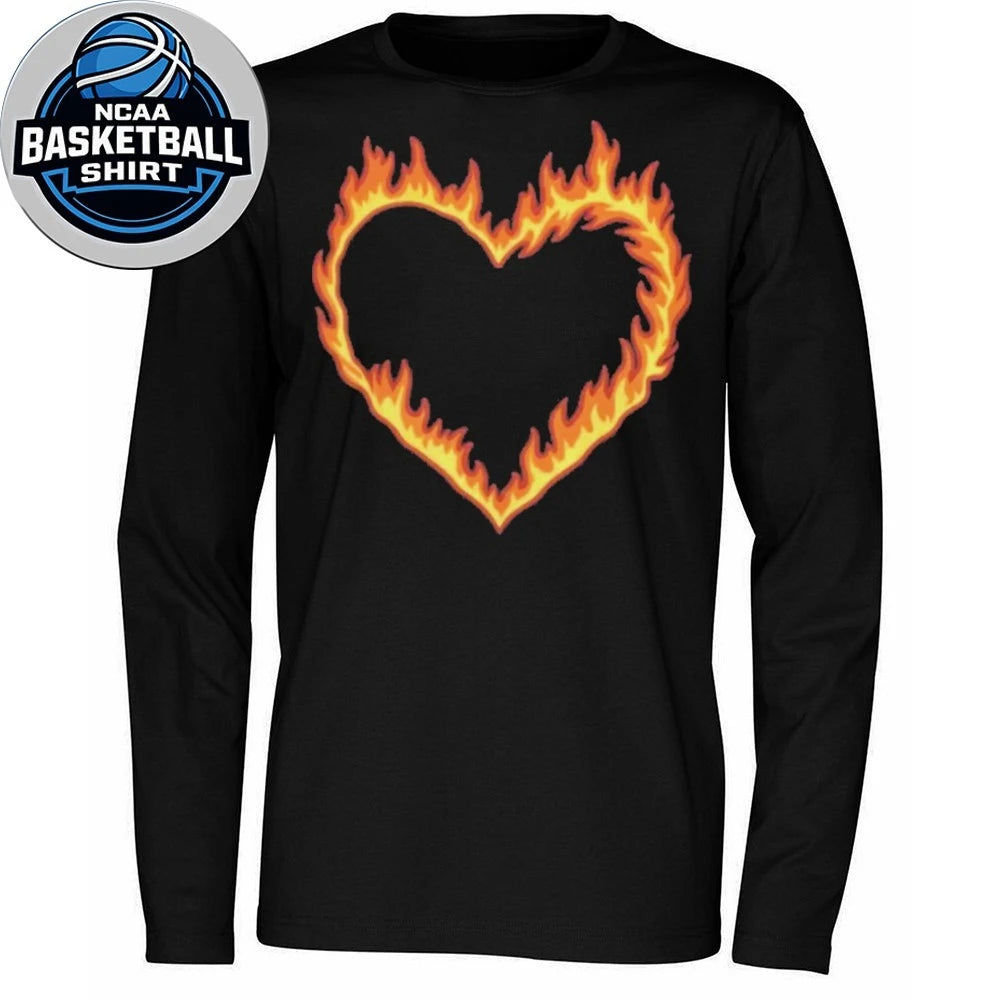 High Potential Morgan Croft Flame Heart Graphic Shirt
