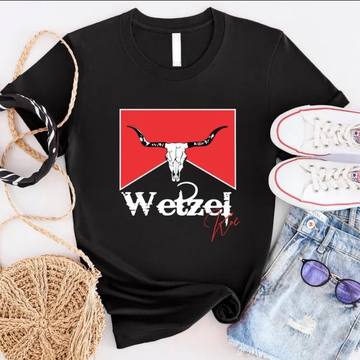 High Road Graphic Shirt,  Wetzelll T-shirt, Cow Print Shirt Hoodie, Sweatshirt | HypeCrazeTee.com