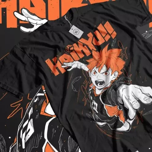 Hinata Shoyo Manga Strip Haikyuu Haikyu Anime Unisex Tshirt T-Shirt Tee ALL SIZE Hoodie, Sweatshirt | HypeCrazeTee.com