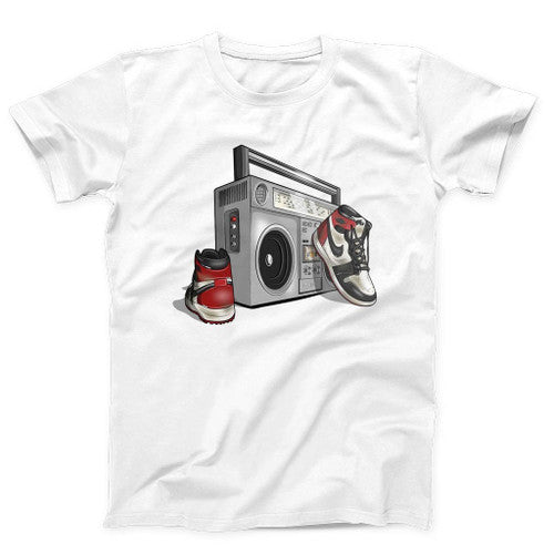 Hip Hop Basketball Graphic Man's T-Shirt Tee