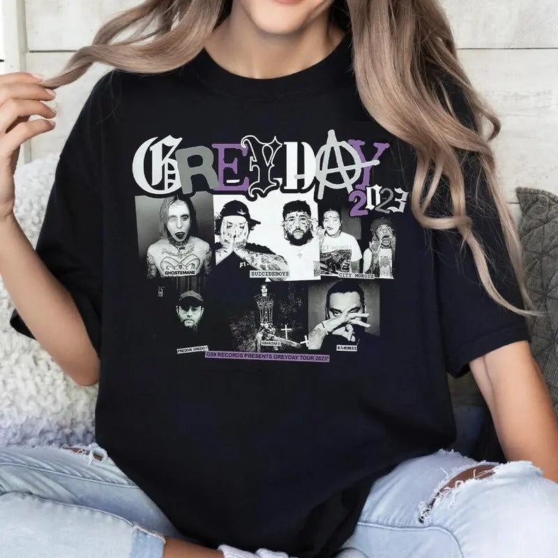 Hiphop Suicideboys Vintage Bootleg Shirt, Skull Suicide Boys Merch, Grey Day Tour 2024 Shirt, Suicide Boys Shirt,...