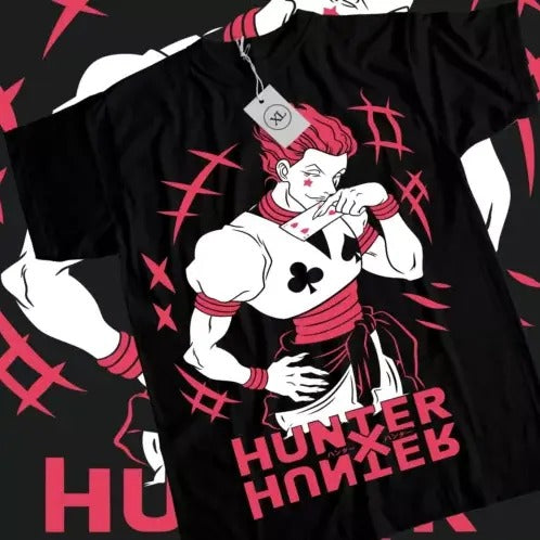 Hisoka T-Shirt Hunter Strip Hunter x Hunter Hisoka Anime Shirt All Size Hoodie, Sweatshirt | HypeCrazeTee.com