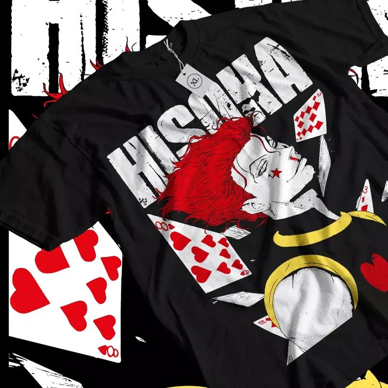 Hisoka T-Shirt Hunter X Hunter Manga Strip HXH Anime Unisex Tshirt T-Shirt Tee Hoodie, Sweatshirt | HypeCrazeTee.com