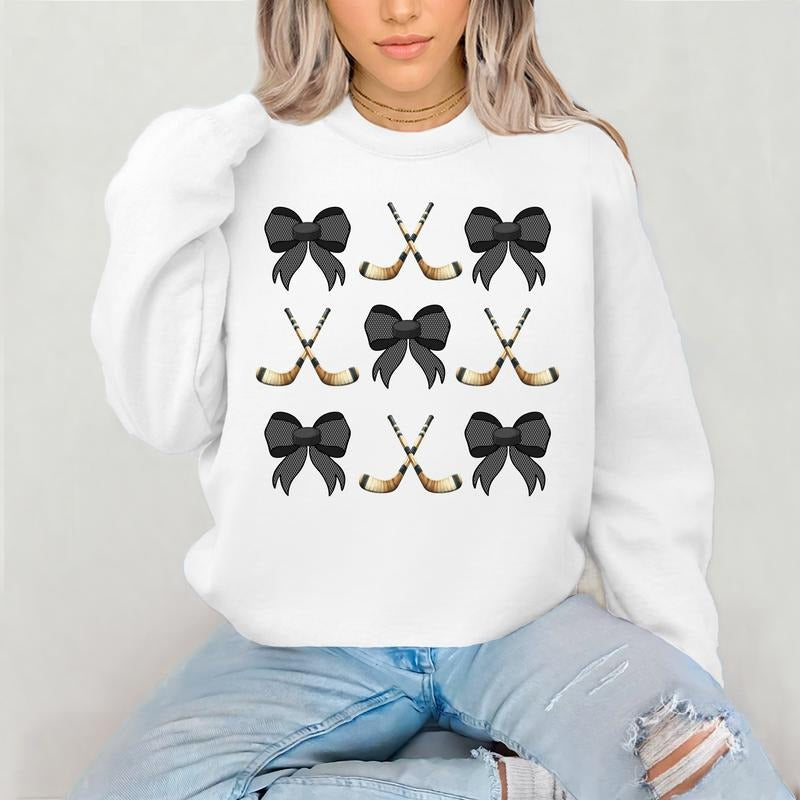 Hockey Coquette DTF Transfers - THIS IS NOT A SHIRT Hoodie, Sweatshirt | HypeCrazeTee.com