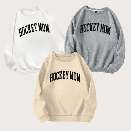 Hockey Mom Sweatshirt, Hockey Sweatshirt, Hockey Vibes, Hockey Game Day, Ice Hockey Sweatshirt, Game Day Sweatshirt,...