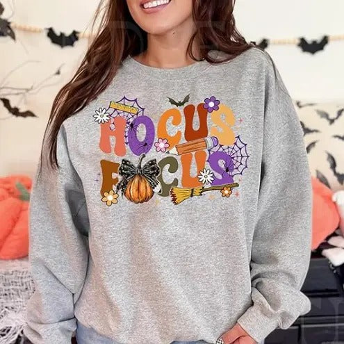 Hocus Focus Teacher Halloween T-Shirt, Pumpkin Ghost Season Shirt, Teacher Appreciation Gift for Halloween, Halloween...
