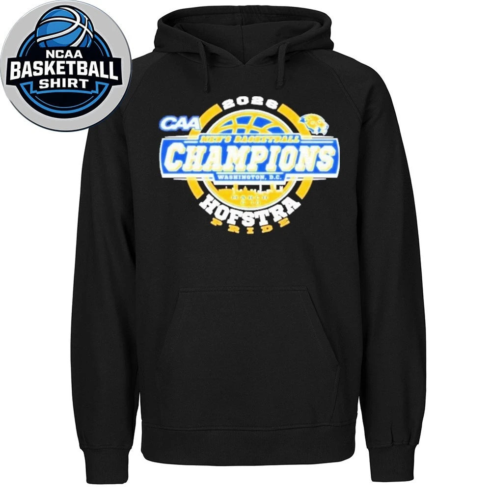 Hofstra Pride To The 2026 CAA Men’s Basketball Tournament Champions Logo Shirt