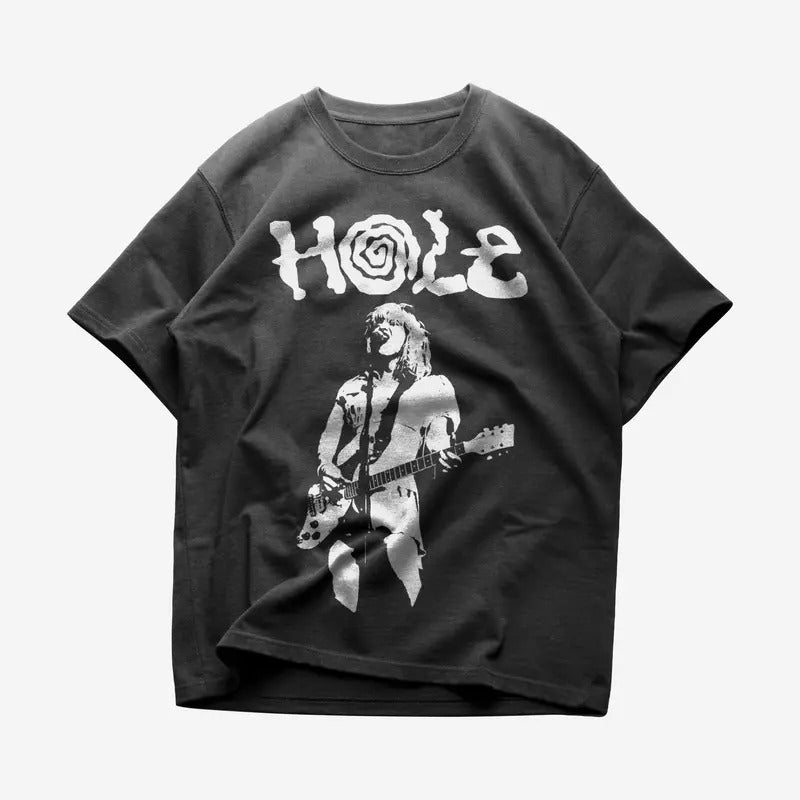 Hole Rock Music Shirt Hole Cotton T-Shirts, Hoodie, Sweatshirt