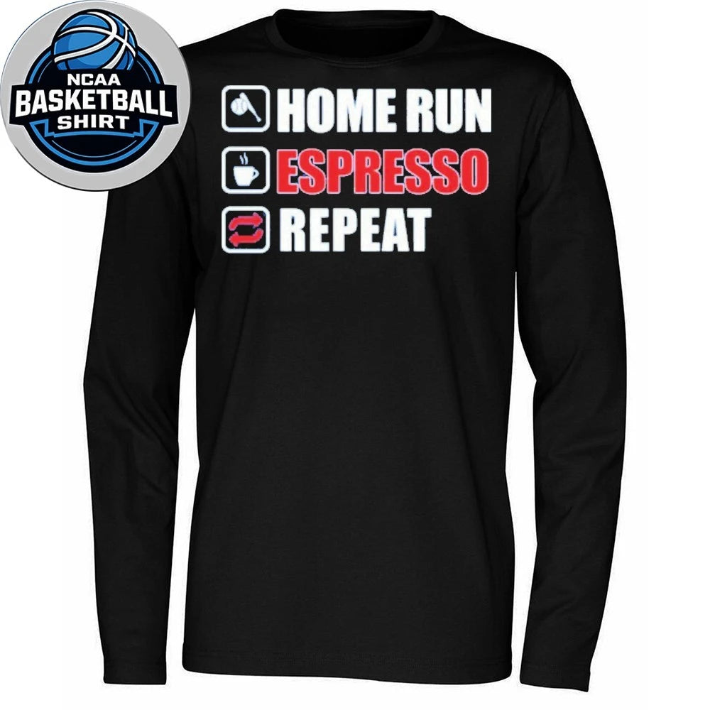 Home Run Espresso Repeat Shirt