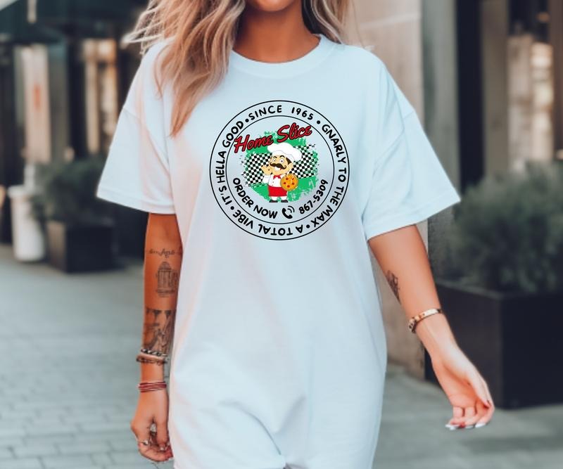 Home Slice Pizza Comfort colors Tee shirt Hoodie, Sweatshirt | HypeCrazeTee.com