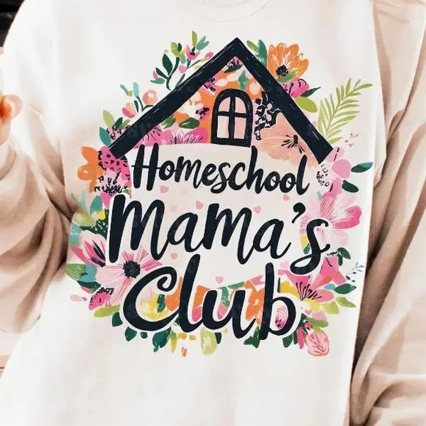 Homeschool Mom DTF Transfers - THIS IS NOT A SHIRT Hoodie, Sweatshirt | HypeCrazeTee.com