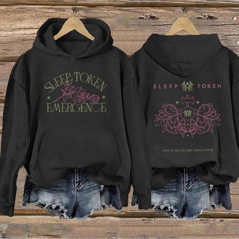 Sleep Token - EMERGENCE NEW DESIGN 2025 Print Vintage Sweatshirt/Hoodie, Gift For Fan 2LU T-Shirts | HypeCrazeTee.com