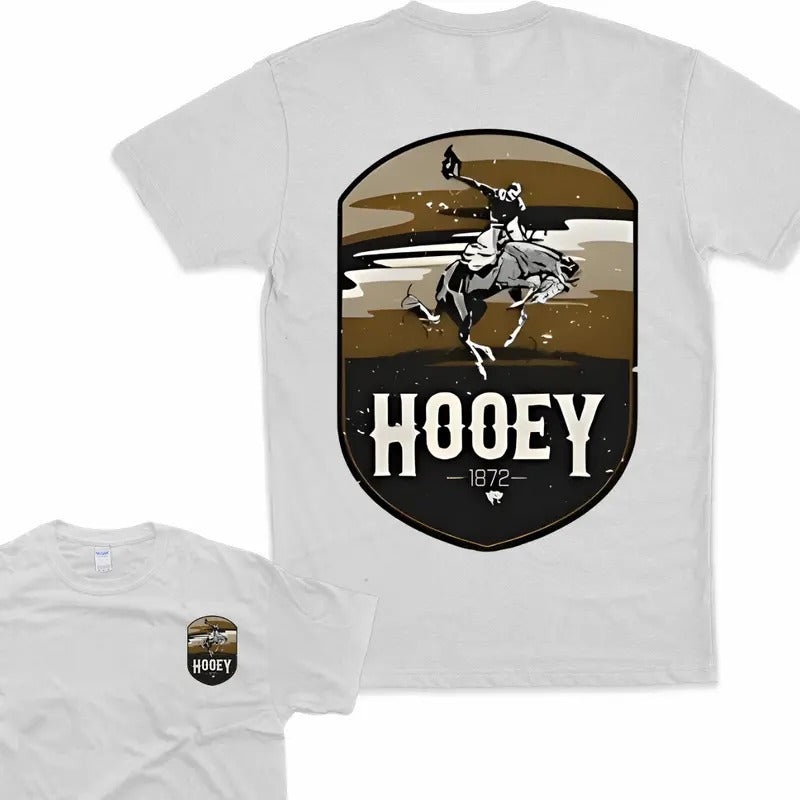 Hooey T-Shirt Horseman Design With Hooey Top Hoodie, Sweatshirt | HypeCrazeTee.com
