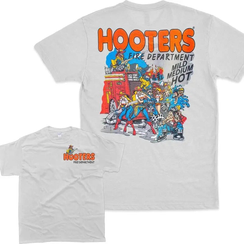 Hooters Fire Department T-Shirt, Shirt For Womens, Mens Unisex Shirt Hoodie, Sweatshirt | HypeCrazeTee.com