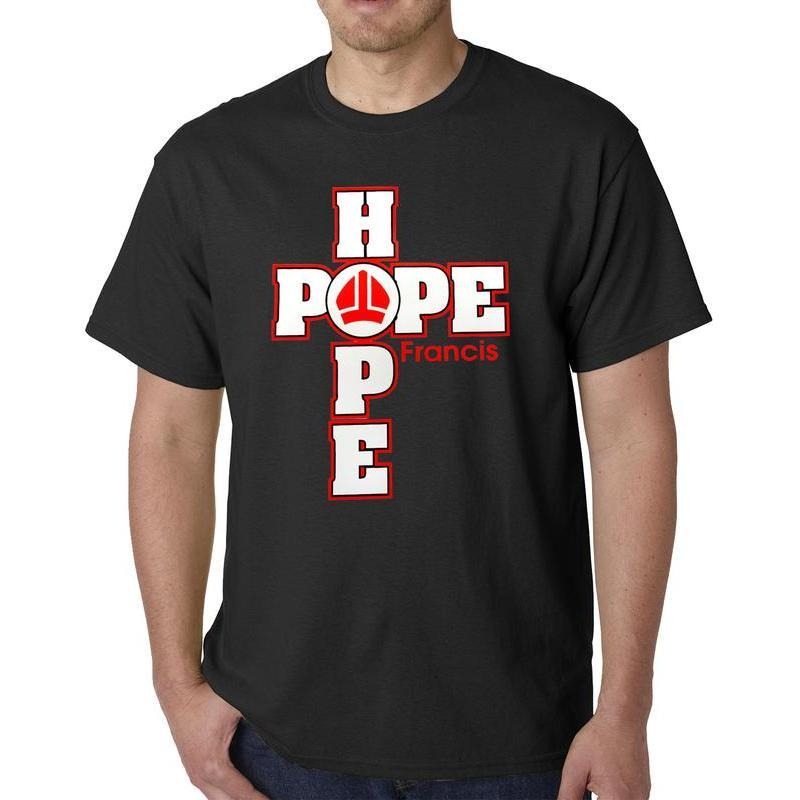 Hope Pope Francis T-Shirt, Pope Francis Shirt, Pope Francis Memorial Tee, Christian Inspirational Shirt, Religious Gift...