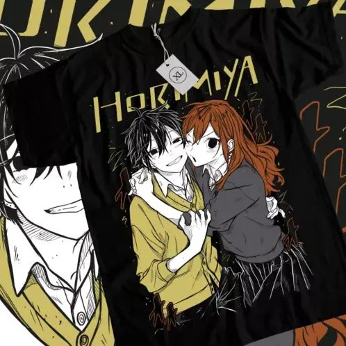 Hori-san to Miyamura-kun T-shirt Kawaii Japanese Anime Horimiya Shirt All Size Hoodie, Sweatshirt | HypeCrazeTee.com