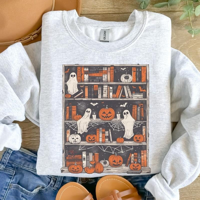 Horror Book Lover Ash Grey T-Shirts, Hoodie, Sweatshirt
