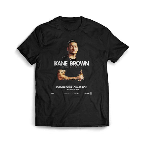 Hot Tour Kane Brown 2021 Blessed and Free Tour Men's T-Shirt Tee