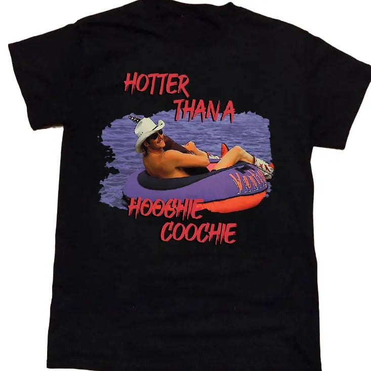 Hotter Than A Hoochie Coochie Alan Jackson T-Shirt All Size S-3XL Hoodie, Sweatshirt | HypeCrazeTee.com