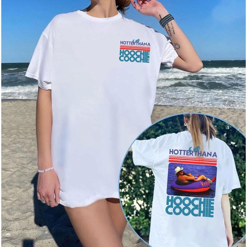 Hotter Than A Hoochie Coochie TShirt, Chattahoochee Alan Jacks0n Country Song Shirt, Music Fan Gift Unisex Short Sleeve...