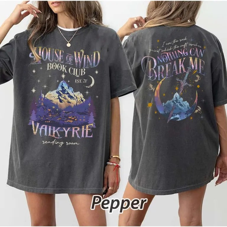 House Of Wind Book Club tShirt, Sarah J Maas Shirt, Night Court Shirt, Acotar Velaris, Throne Of Glass Shirt, Book Club...