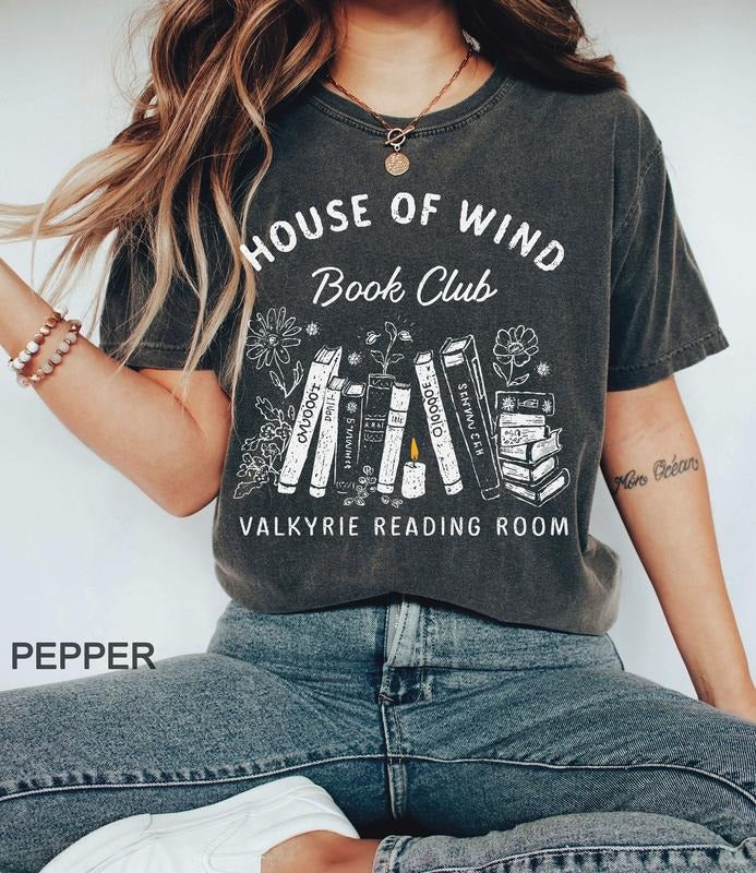 House Of Wind Book club t-shirt, ACOTAR Art t-shirt, Sarah J Maas t-shirt, Night Court Sarah J Maas, SJM merch Hoodie,...
