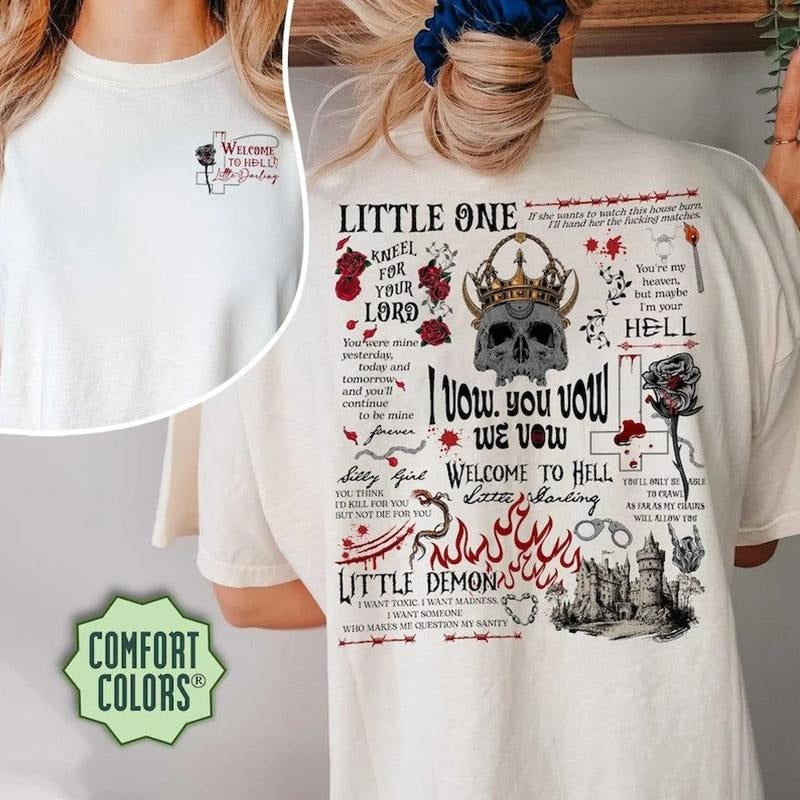 House of Lords Comfort Colors Shirt, The Ritual Book Shirt, Dark Romance Book Club Shirt, Dark Academia Shirt, Morally...