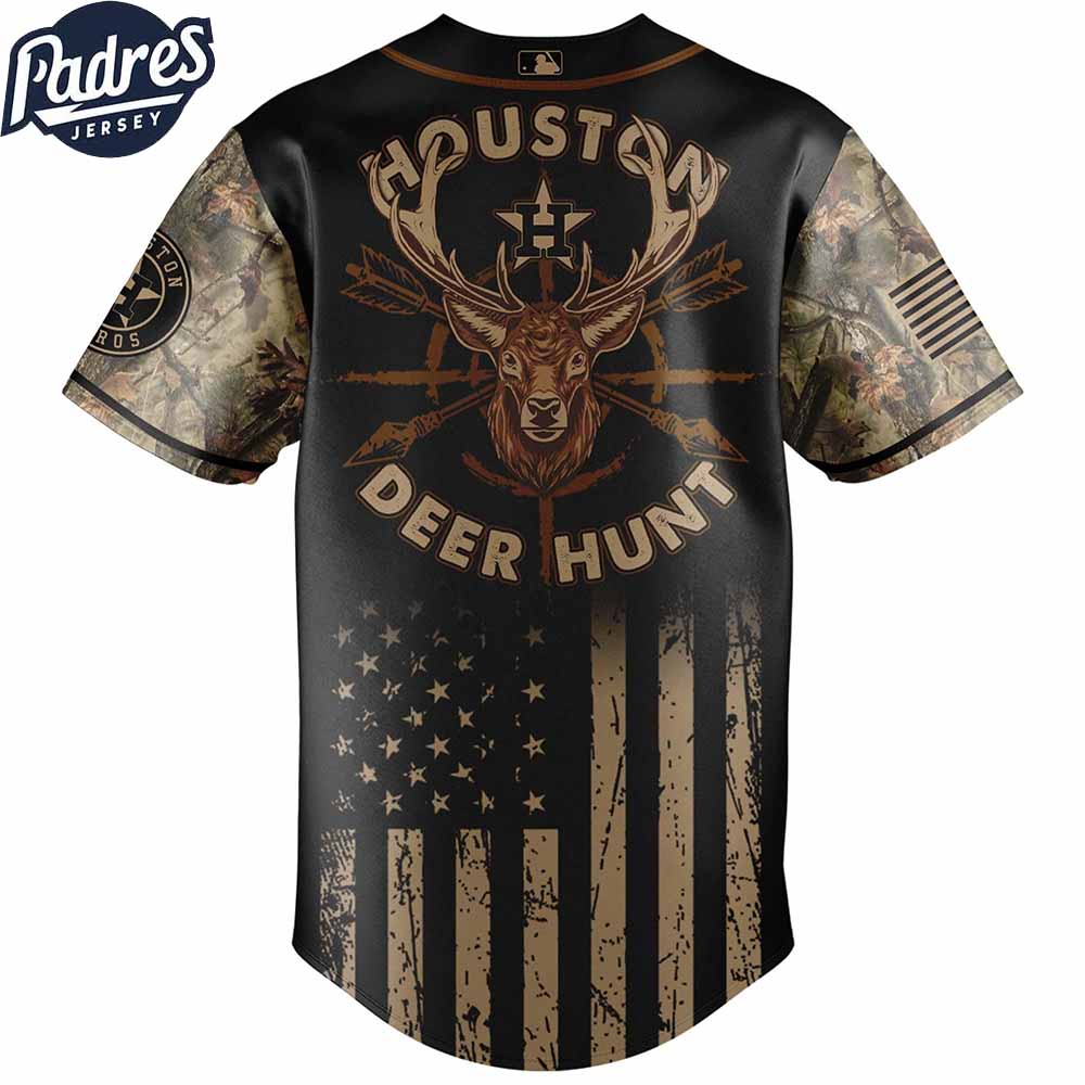 Houston Astros MLB X Deer Hunting Personalized Baseball Jersey - Padres Jersey Oasis: Elevate Your Baseball Style Game